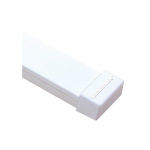 tapa final color blanco de pvc auto extinguible, para canaleta tmk1735, tmk1735sd (5390 02001)