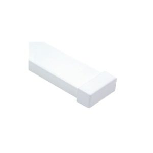 tapa final blanca de pvc auto extinguible, para canaleta pt48 (6190 01002)