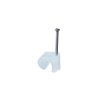grapa para cable redondo de 7mm color transparente (100pzs) (3103 00100)