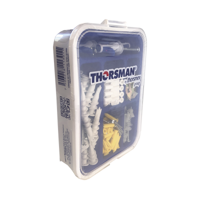kit para sistemas de fijación en yeso, muros falsos, tabique hueco, uso en interiores (91 piezas) kit para sistemas de fijación en yeso, muros falsos, tabique hueco, uso en interiores (91 piezas)