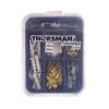 kit para sistemas de fijación en yeso, muros falsos, tabique hueco, uso en interiores (91 piezas)