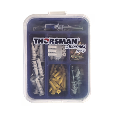 kit para sistemas de fijación en yeso, muros falsos, tabique hueco, uso en interiores (91 piezas) kit para sistemas de fijación en yeso, muros falsos, tabique hueco, uso en interiores (91 piezas)