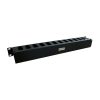 organizador de cables horizontal de 19", 1ur