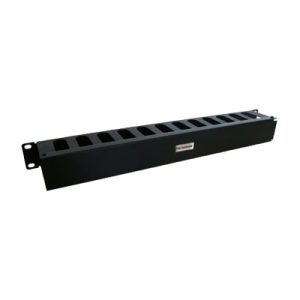 organizador de cables horizontal de 19", 1ur