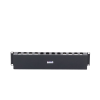 organizador de cables horizontal de 19", 2ur (the0040032001001 )