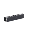 organizador de cables horizontal de 19", 2ur (the0040032001001 )