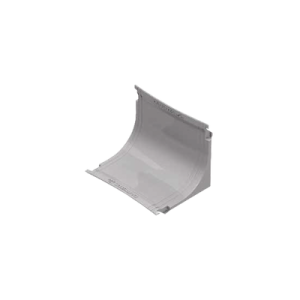curva vertical interna color blanco para canaleta thr40