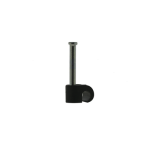 grapa negra para fibra óptica redonda de 3 mm (100pzs) (3101 00400)