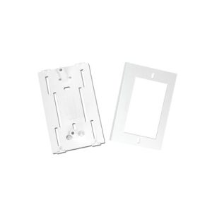 soporte y tapa universal color blanco de pvc auto extinguible, para canaleta tek100 (5595 10001)