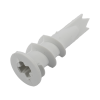 tpd taquete auto perforable color blanco (100pzs) (1301 01100)