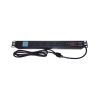 tomacorriente horizontal (pdu) de 6 contactos (nema 5 15r) + 2 usb para instalación en rack de 19", 1ur, 125 vca/ 15 a (the0040091001001)