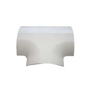 sección en "t" color blanco de pvc auto extinguible para canaleta dmc4ft (9440 02001)