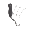 herramienta para instalación de cable ironclad, 610pzs (cinchos) por paquete