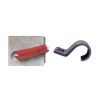 kit de 8 grapas, 8 taquetes y 8 tornillos para sujetar conductores redondos o tubo en muro (para tubo de 1/2) (2104 07240)
