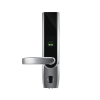 cerradura autónoma izquierda bluetooth de huella digital, tarjeta de proximidad y contraseña / app zksmarkey