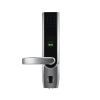 cerradura autónoma izquierda bluetooth de huella digital, tarjeta de proximidad y contraseña / app zksmarkey