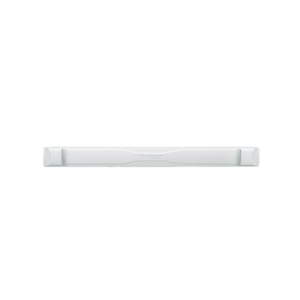 tapa ciega estándar de 19in, compatible con racks con rieles de orificio cuadrado, instalación sin herramienta, plano, 1 ur, color blanco
