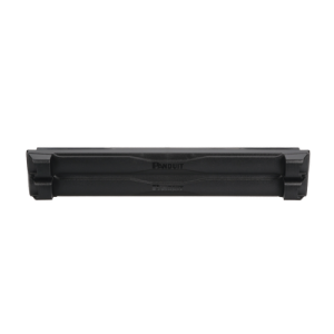 tapa ciega estándar de 19in, compatible con racks con rieles de orificio cuadrado, instalación sin herramienta, plano, 2 ur, color negro