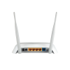 router inalámbrico 3g/4g, 300 mbps 1 puerto usb (3g/4g), 1 puerto wan 10/100 y 4 puertos lan 10/100, 2 antenas omnidireccionales de 5 dbi