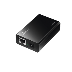 splitter poe (15w) / potencia de salida seleccionable (5 , 9 o 12 vcc) / 2 puerto 10/100/1000 mbps / plug and play