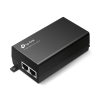 inyector poe+ (30w) / gigabit 802.3 af/at / 2 puertos 10/100/1000 mbps / plug and play / fuente alimientación integrada