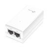 inyector poe pasivo de 24v / 2 puerto 10/100/1000 mbps / plug and play / montaje en pared