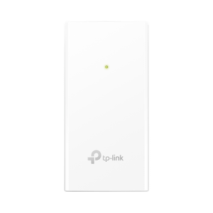 inyector poe pasivo de 48v (18 watts) / 2 puerto 10/100/1000 mbps / plug and play / montaje en pared