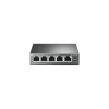 switch poe no administrable de escritorio / 5 puertos 10/100 mbps / 4 puertos poe af/at / presupuesto 67 w / modo extensor hasta 250 m / calidad video prioritaria