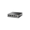 switch poe no administrable de escritorio / 5 puertos 10/100 mbps / 4 puertos poe af/at / presupuesto 67 w / modo extensor hasta 250 m / calidad video prioritaria