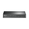 switch poe no administrable de escritorio / 8 puertos 10/100 mbps / 4 puertos poe af / presupuesto 41 w / modo extensor poe hasta 250 metros / calidad video prioritaria