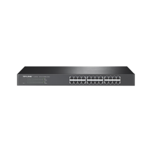 switch no administrable de 24 puertos 10/100 mbps para montaje en rack