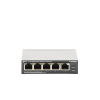 switch escritorio no administrable de 5 puertos 10/100/1000 mbps / con 4 puertos poe 802.3af/at de hasta 65 w / poe extendido hasta 250 metros