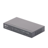switch gigabit poe+ no administrable de 8 puertos 10/100/1000 mbps, solo 4 puertos poe, para escritorio