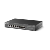 switch gigabit no administrable de 8 puertos 100 mbps/ 1 gbps/ 2.5 gbps ideal para wifi 6