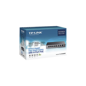 easy smart switch poe jetstream , 8 puertos 10/100/1000 mbps 55 w