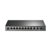 switch poe+ no administrable de escritorio 10 puertos / 8 puertos 10/100/1000 mbps poe af/at inteligiente / presupuesto 123 w / modo extendido hasta 250 metros