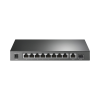 switch de escritorio poe+, no administrable 8 puertos 10/100/1000 mbps + 1 puertos 10/100/1000 mbps (uplink) + 1 puerto sfp, 63w