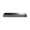 switch poe administrable 24 puertos 10/100/1000 mbps / 2 puertos sfp / 24 puertos poe af/at / presupuesto poe 250w /
