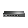 switch poe jetstream sdn administrable 8 puertos 10/100/1000 mbps, 4 puertos poe, 62w, administración centralizada omada sdn