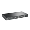 switch omada sdn administrable / 24 puertos gigabit y 4 puertos sfp / funciones sflow, qinq y qos / administración centralizada omada