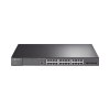 switch l2+ omada poe+ / 24 puertos poe+ 10/100/1000 mbps / 4 puertos sfp 1g / 2 puertos consola (rj45 y microusb) / administración centralizada omada o stand alone / multicast igmp / calidad de servicio / presupuesto poe 384w / montaje en rack