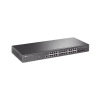 switch omada sdn administrable / 24 puertos gigabit y 4 puertos sfp+ / funciones sflow, qinq y qos / administración centralizada omada