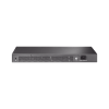 switch omada sdn administrable / 24 puertos gigabit y 4 puertos sfp+ / funciones sflow, qinq y qos / administración centralizada omada