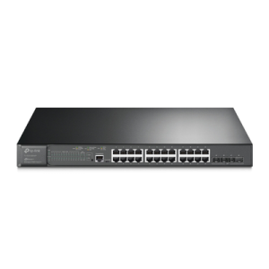 switch l2+ omada poe+ / 24 puertos poe+ 10/100/1000 mbps / 4 puertos sfp+ 10g / 2 puertos consola (rj45 y microusb) / administración centralizada omada o stand alone / multicast igmp / presupuesto poe 384w / montaje en rack / (sg3428xmp)