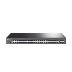 switch omada sdn administrable / 48 puertos gigabit y 4 puertos sfp+ / funciones sflow, qinq y qos / administración centralizada omada
