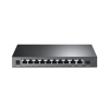 switch poe+ no administrable de escritorio 11 puertos / 8 puertos 10/100 mbps poe af/at inteligiente / presupuesto 124 w / hasta 250 metros