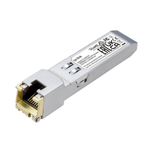 transceptor mini gbic sfp rj45 / admite 1000base t / hasta 100 metros / conector rj45 (1g)