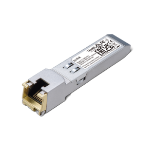 transceptor mini gbic sfp+ rj45 / admite 10gbase t, 5gbase t, 2.5gbase t, 1000base t y 100base tx / distancia hasta 30 metros / conector rj45 (10g)