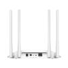 router inalámbrico wisp, 2.4 ghz, 300 mbps, 3 antenas externas omnidireccional 5 dbi, 4 puertos lan 10/100 mbps, 1 puerto wan 10/100 mbps, iptv, ipv6