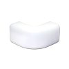 esquinero exterior de pvc auto extinguible, para canaleta canaleta tmk0812 3 piezas, (5010 02001)